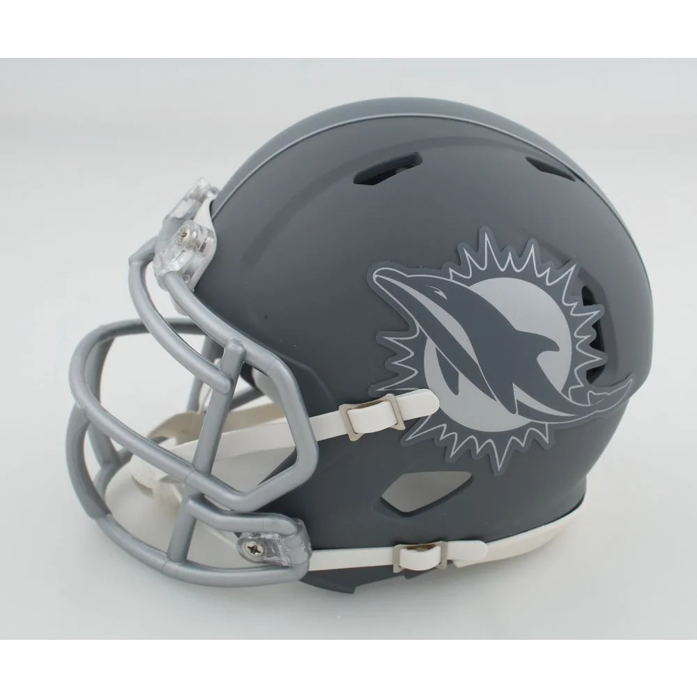 Tyreek Hill signed Miami Dolphins mini helmet with dolphin logo
