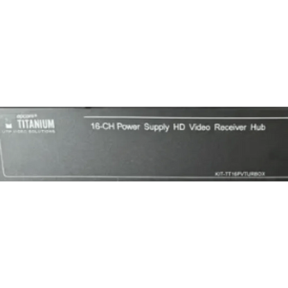 Ultimate 16 Channel HD Video Hub with Power Supply and Ethernet showing power supply unit