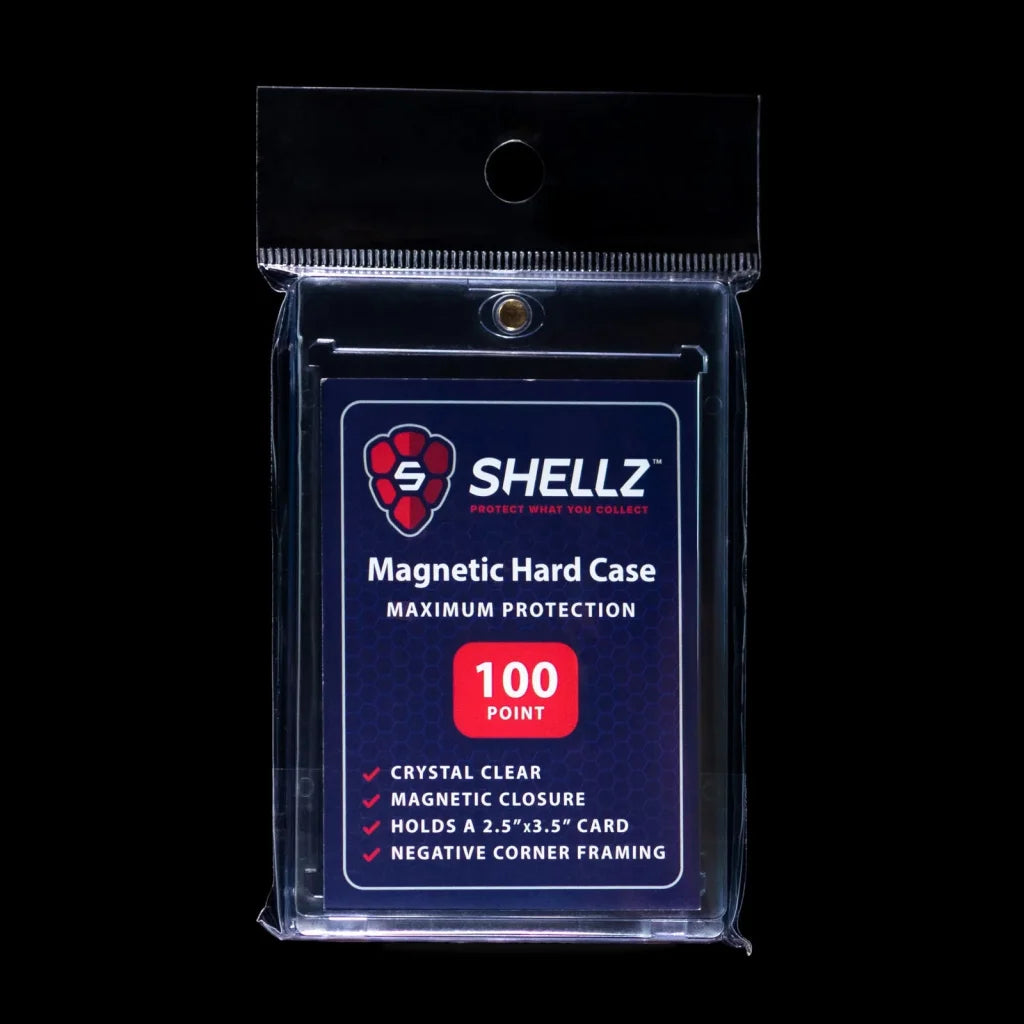 100-point shellz magnetic hard case from Prestige Worldwide Collectibles