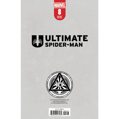 Variant edition comic book with minimalist design from Ultimate Spider Man Unknown Comics Ejikure Exclusive Var Family Photos