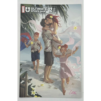 Ultimate Spider-Man beach family shore variant, Unknown Comics Leirix exclusive