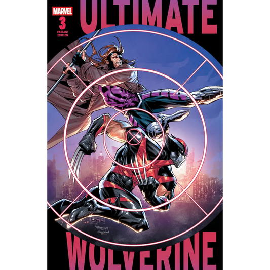Ultimate Wolverine Stephen Segovia comic cover with Wolverine and Gambit art from Unknown Comic Stephen