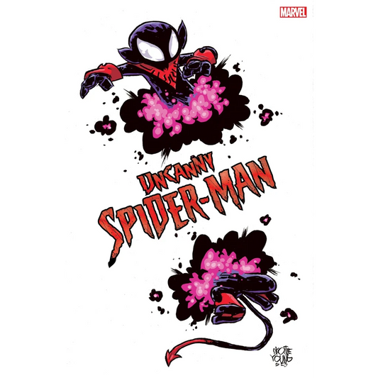 Uncanny Spider-Man #1 Skottie Young Var stylized illustration
