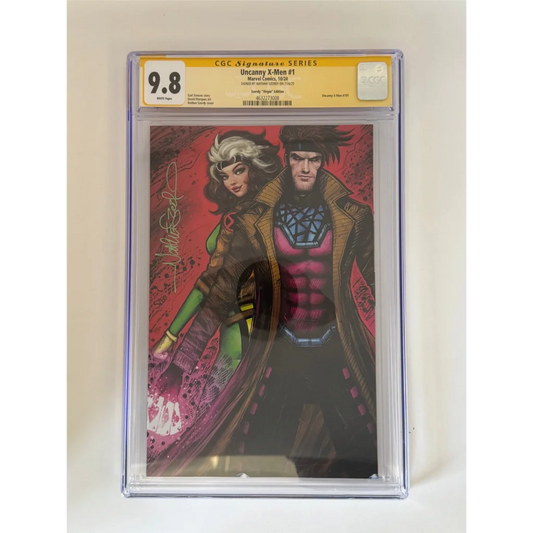 Uncanny X-Men #1 CGC 9.8 yellow label signed by Nathan Szerdy