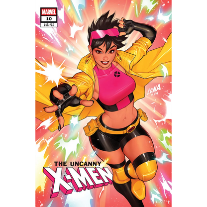 Uncanny X-Men #10 David Nakayama exclusive variant comic cover featuring Jubilee