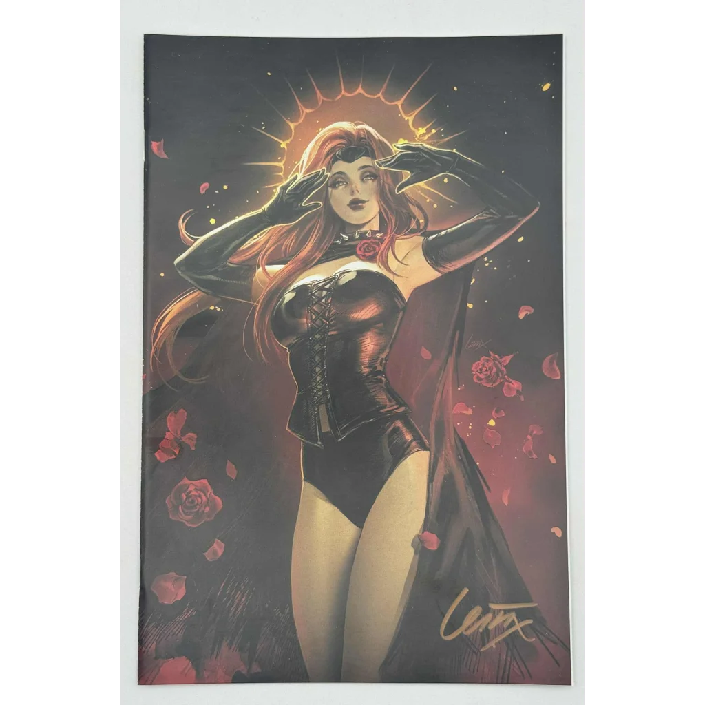 Red rose Uncanny X-Men 132 facsimile Unknown Comics exclusive Leirix virgin cover