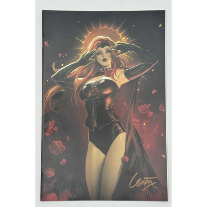 Red rose Uncanny X-Men 132 facsimile Unknown Comics exclusive Leirix virgin cover