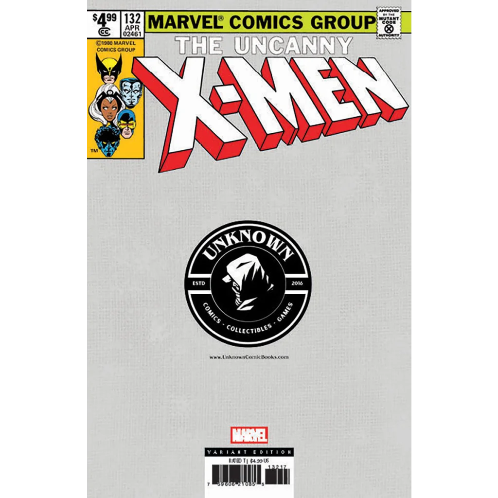 Uncanny X-Men 132 facsimile Unknown Comics exclusive Leirix Virgin cover