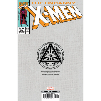 Uncanny X-Men 266 Facsimile Edition Tyler Kirkham Virgin Variant comic with Gambit