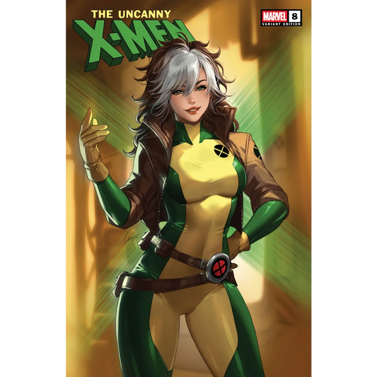 Uncanny X-Men #8 Leirix exclusive variant comic cover featuring Rogue