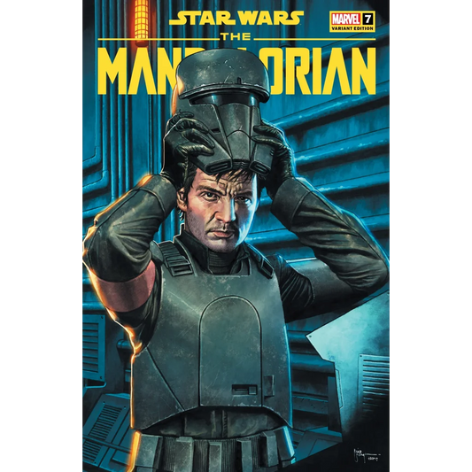 Star Wars Mandalorian Season 2 variant comic cover by Unknown Comics Mico Suayan