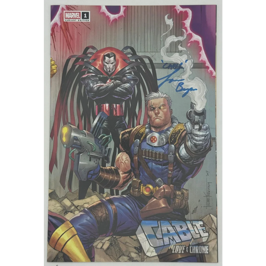 Dynamic X-Force comic cover by Tyler Kirkham, Unknown Comics exclusive signed