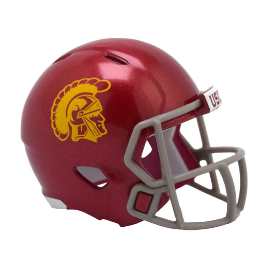 USC Trojans Riddell Speed Pocket Pro Mini Helmet Collectible | Creative Sports | vintageantiquesgifts.com