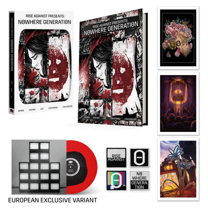 Val Halvorson Nowhere Generation Ultimate Collector Bundle with book vinyl record art prints