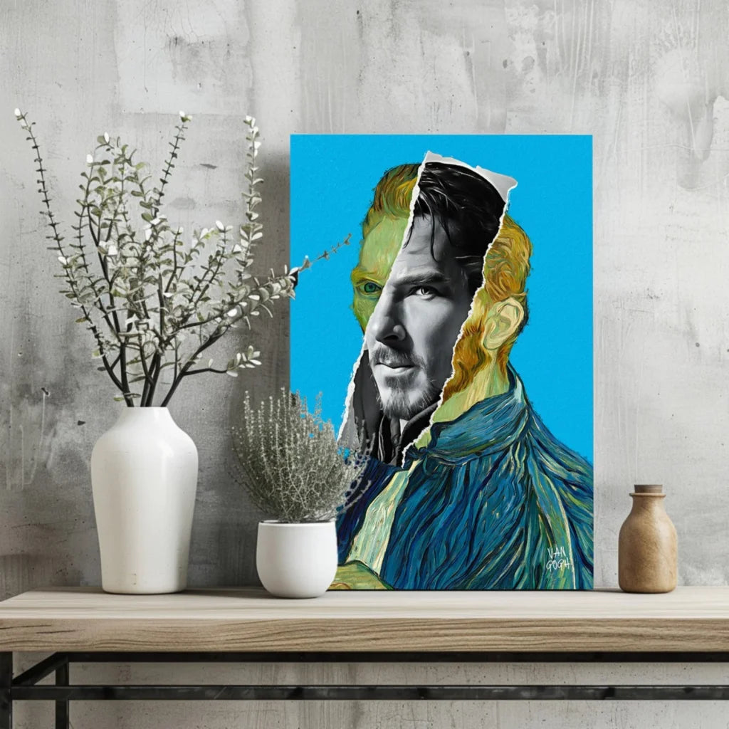 Insigne Aluminum Prints Benedict Cumberbatch Pop Art Canvas | Glass Wall Art Print | vintageantiquesgifts.com