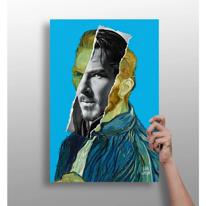 Insigne Aluminum Prints Benedict Cumberbatch Pop Art Canvas | Insigneart USA | vintageantiquesgifts.com