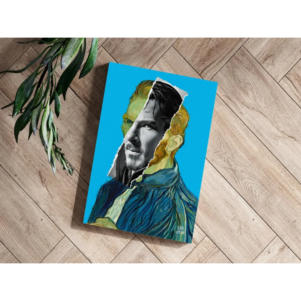 Insigne Aluminum Prints Benedict Cumberbatch Pop Art Canvas | Modern Wall Art Decor | vintageantiquesgifts.com