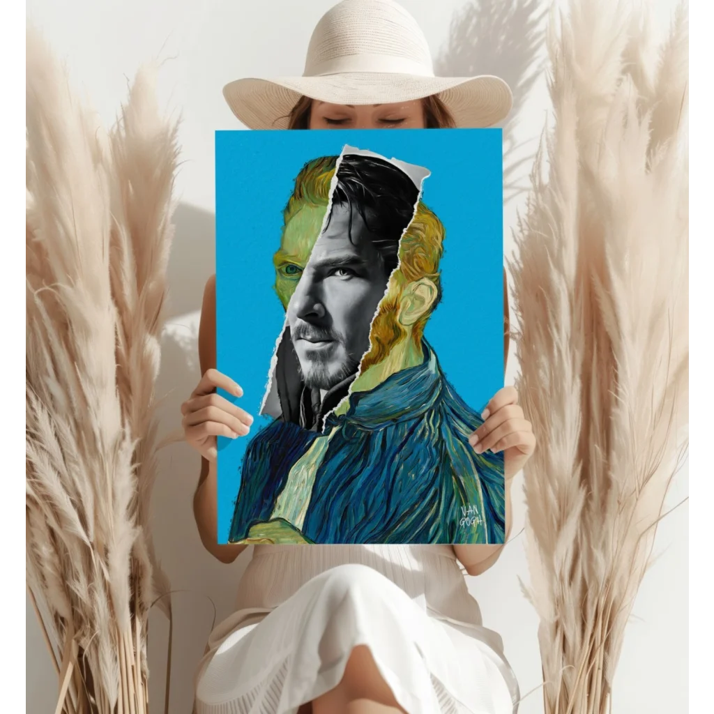 Insigne Aluminum Prints Benedict Cumberbatch Pop Art Canvas | Contemporary Home Wall Art | vintageantiquesgifts.com