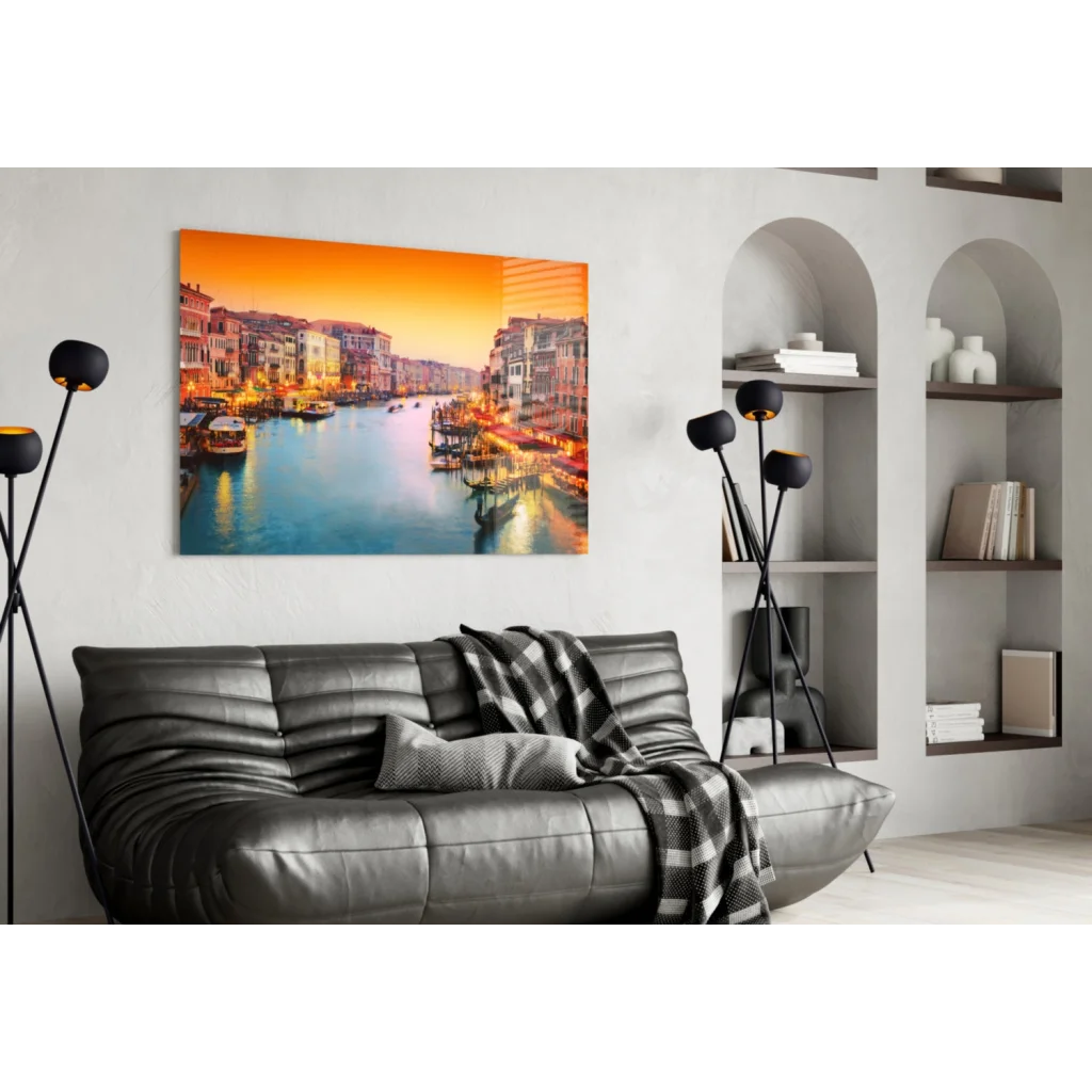 Stunning Glass Wall Art That Transforms Any Room | Contemporary Home Wall Art | vintageantiquesgifts.com