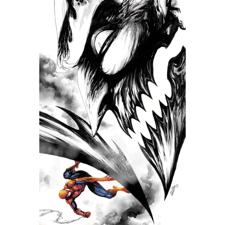Venom #3 Tyler Kirkham Color Splash Exclusive 1st App Knull | Unknown Comics Exclusive | vintageantiquesgifts.com