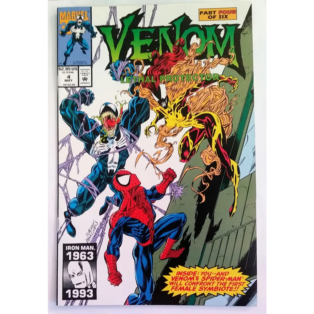 Venom Lethal Protector Issue 4 Marvel Comics first Scream appearance