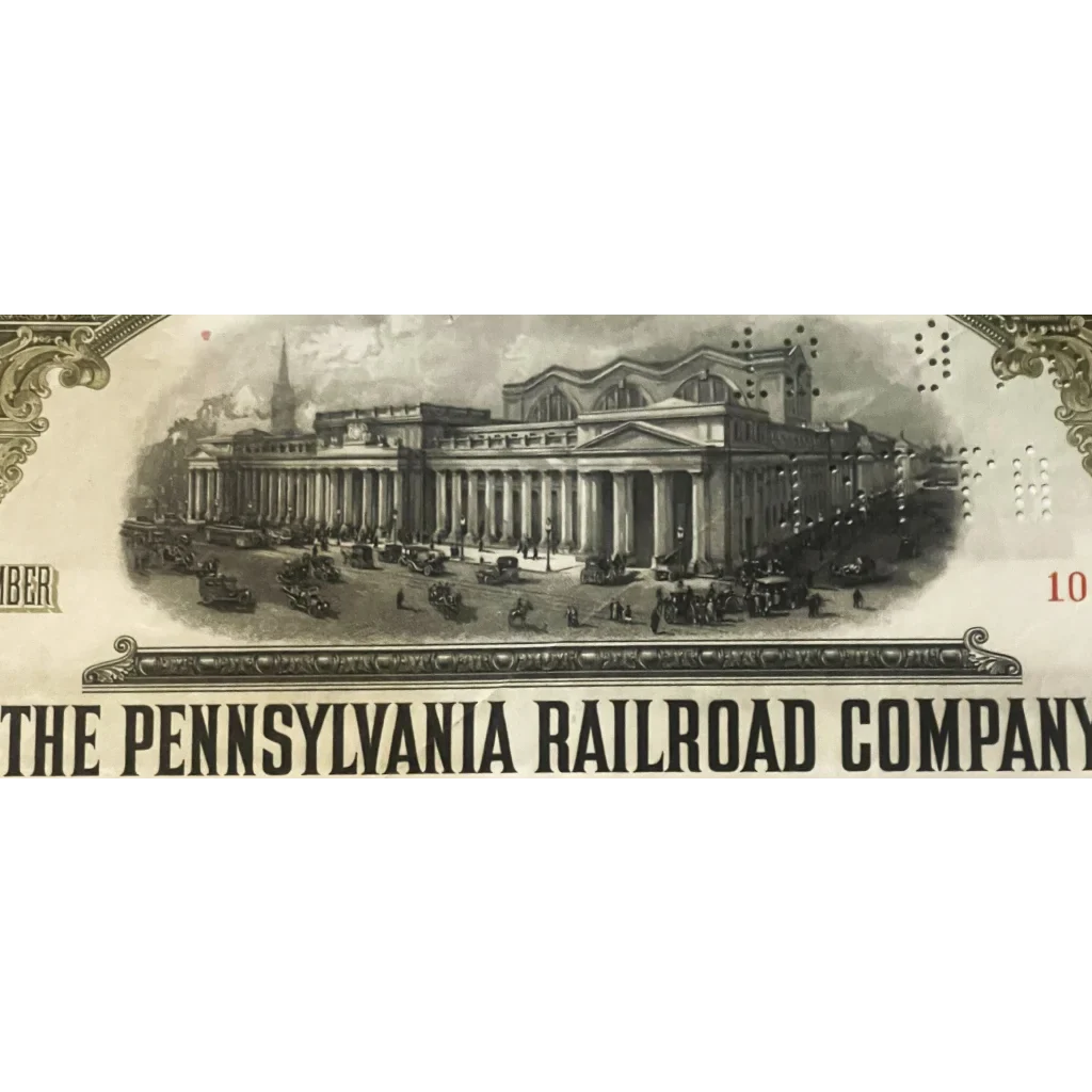 Rare 1934 Pennsylvania Railroad Gold Bond Found! – Vintage and Antique ...