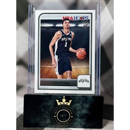 Victor Wembanyama Spurs NBA Hoops card from Prestige Worldwide Collectibles