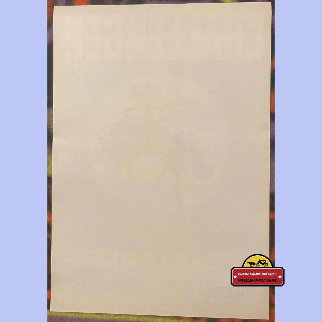 Blank beige notepad with a cute sticker, ideal for 1940s Challenger Crate fans