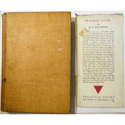 Vintage Prairie Guns Book with Dust Jacket Western Americana Classic collectible