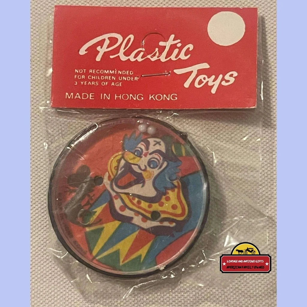 Vintage Colorful Toy Puzzle Game 1950s Clown Mouse Original Packaging! - Advertisements - Antique Misc. Collectibles