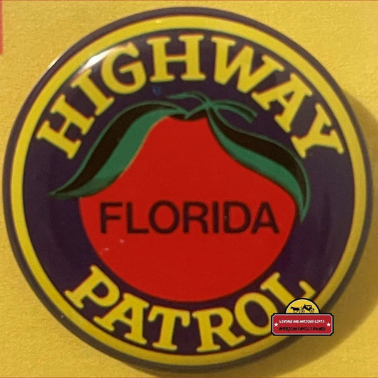 Vintage 1950s Tin Litho Special Police Badge Florida Highway Patrol Collectibles Rare - Patrol: A True Collector’s Gem!