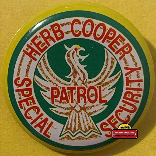 Vintage 1950s Tin Litho Special Police Badge Herb Cooper Security Patrol Collectibles Own a – Cooper’s Historic Patrol!