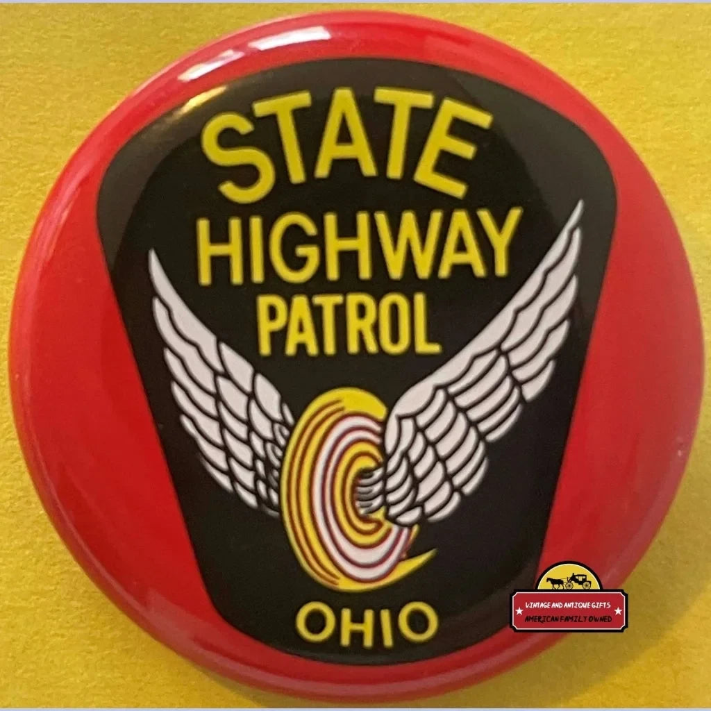 Vintage Tin Litho Special Police Badge Ohio State Highway Patrol 1950s - Advertisements - Buy Collectible Items |