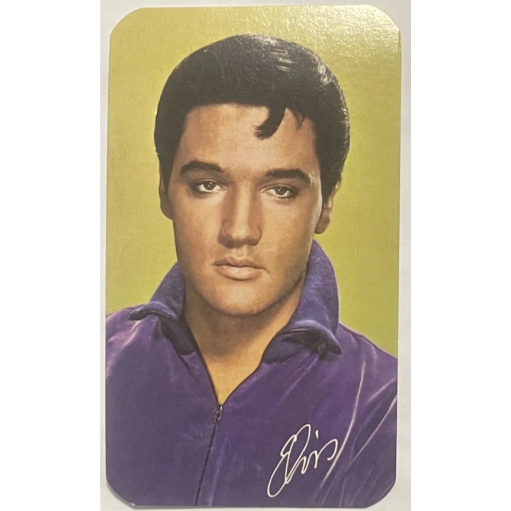 Vintage 1966 Elvis Presley Card Calendar Rca Records Year Proposed To Priscilla Advertisements and Antique Gifts Home