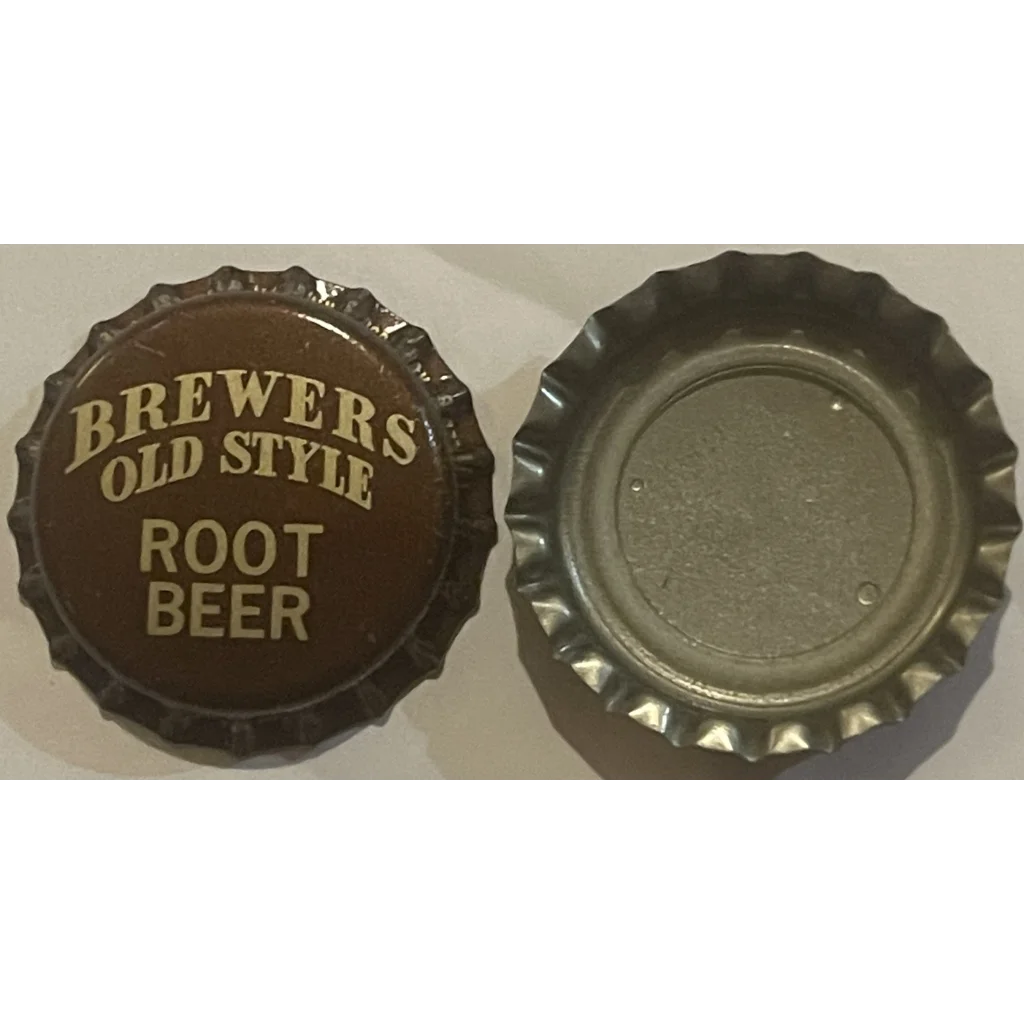 Vintage 1970s Brewers Root Beer Bottle Cap Reading PA Americana! Collectibles Antique and Caps Experience - Iconic