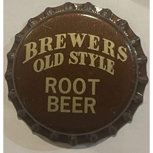 Vintage 1970s Brewers Root Beer Bottle Cap Reading PA Americana! Collectibles Experience - Iconic Americana from PA!