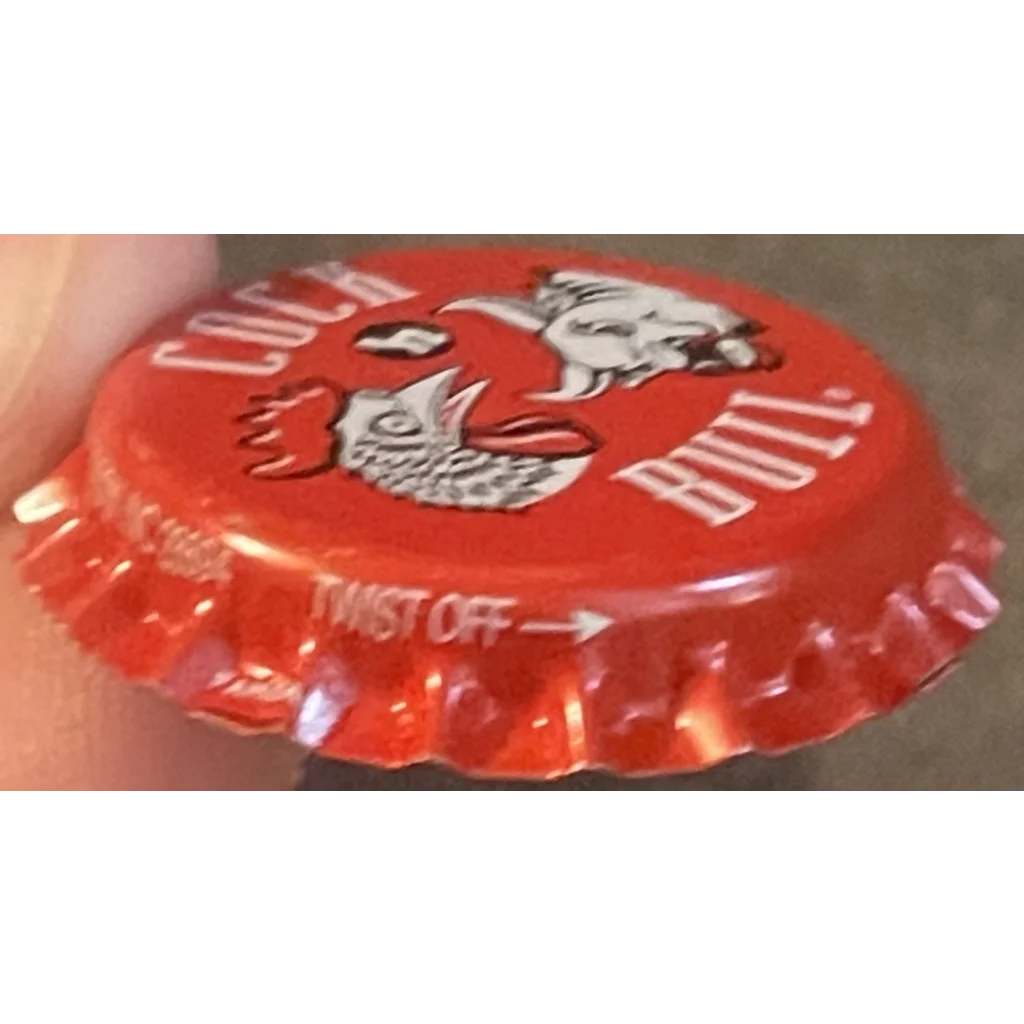Vintage 1970s Cock n Bull Soda Bottle Cap Incredible Collectible! Advertisements and Antique Gifts Home page Rare 70s