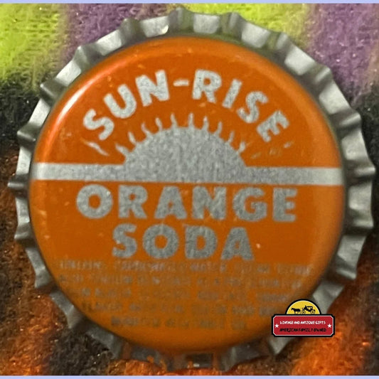 Vintage 1970s Coke Sun-Rise 🍊 Orange Soda Bottle Cap Coca Cola Moultrie GA Advertisements Antique and Caps Collectible