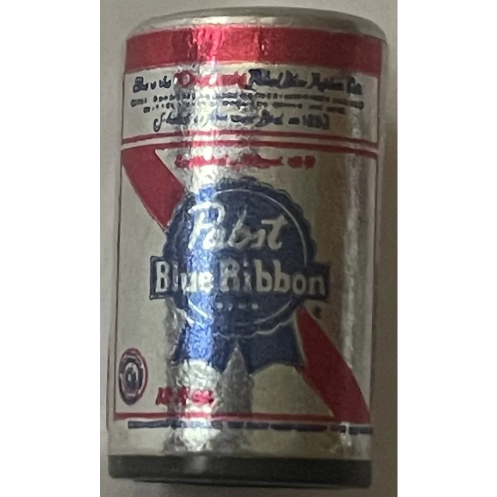 Vintage 1970s Mini Pabst Blue Ribbon Beer Can Vending | Gumball Never Opened! Collectibles Antique Collectible Items