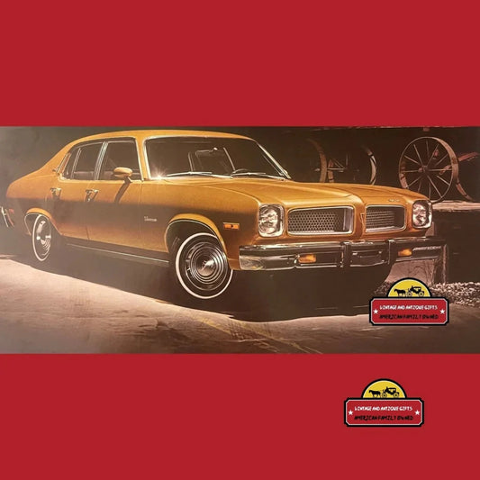 Vintage 1974 Pontiac Ventura Dealer Brochure Last Car And Year Of Gto Mi Advertisements Rare - GTO Mint Condition