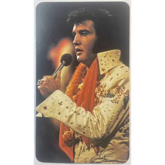 Vintage 1976 Elvis Presley Card Calendar RCA Records A Year Before His Tragic Death! Collectibles and Antique Gifts