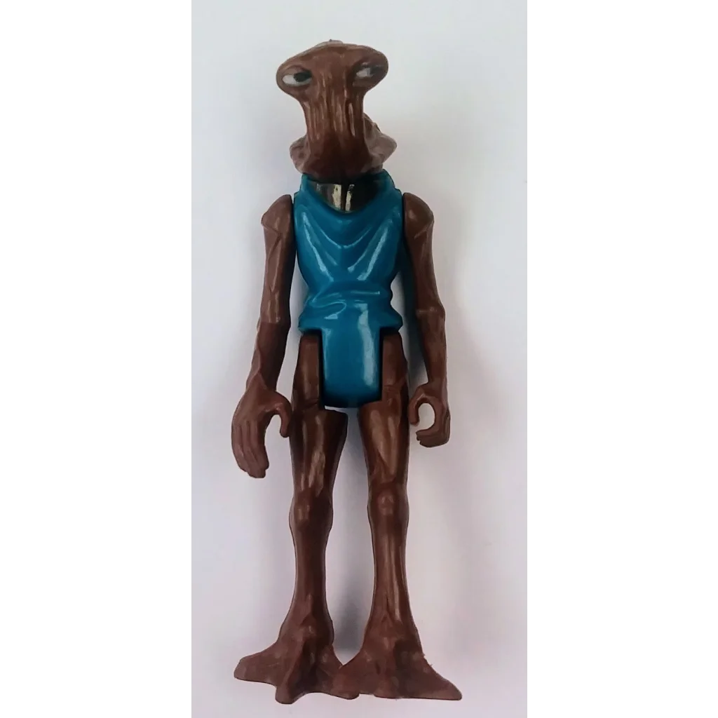 Vintage 1978 Star Wars action figure Hammerhead in brown with teal vest