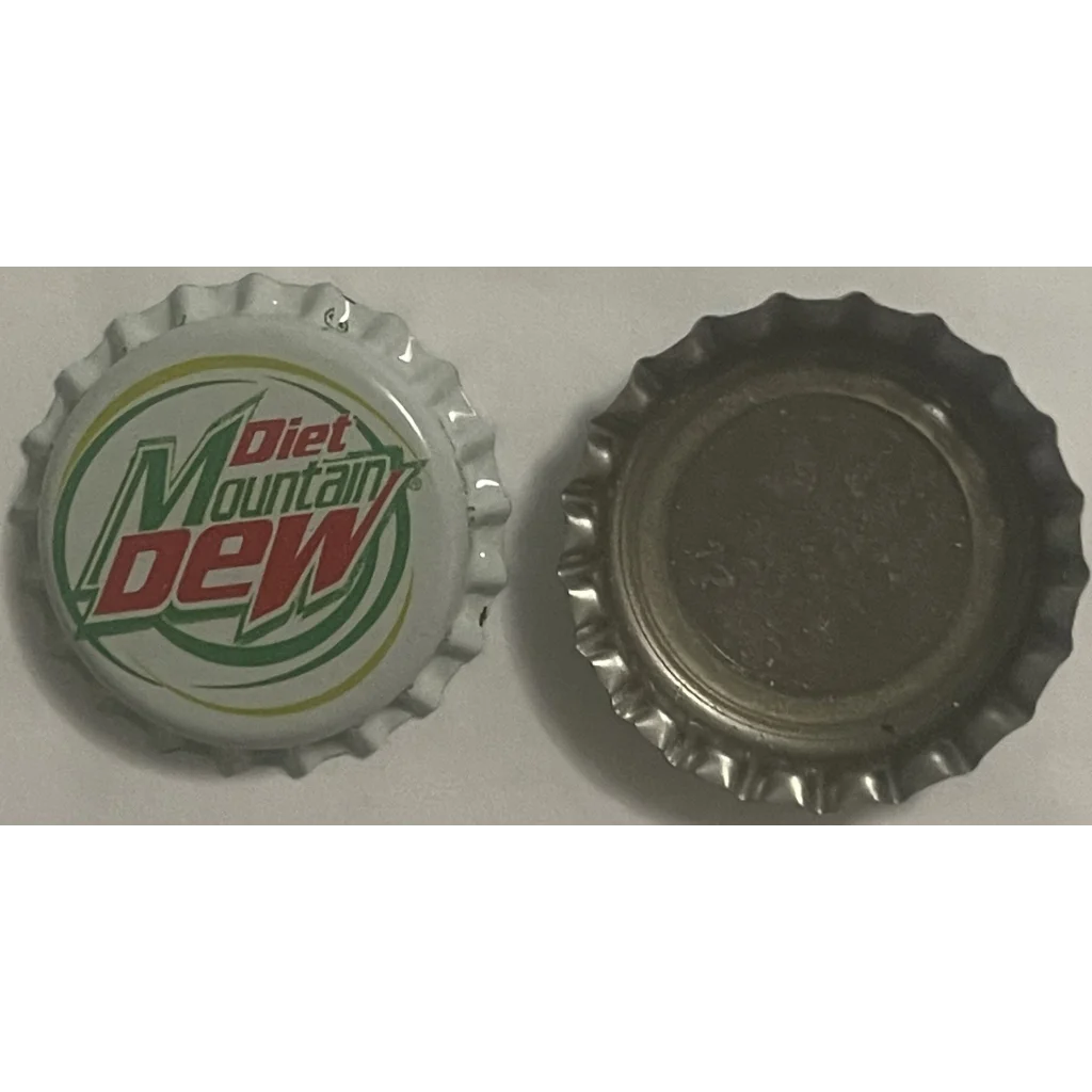 Vintage 1980s First Release Diet Mountain Dew Bottle Cap So Cool! - Collectibles - Antique Soda And Beverage