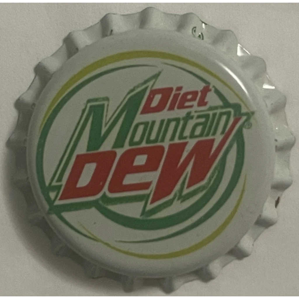 Vintage 1980s First Release Diet Mountain Dew Bottle Cap So Cool! - Collectibles - Antique Soda And Beverage