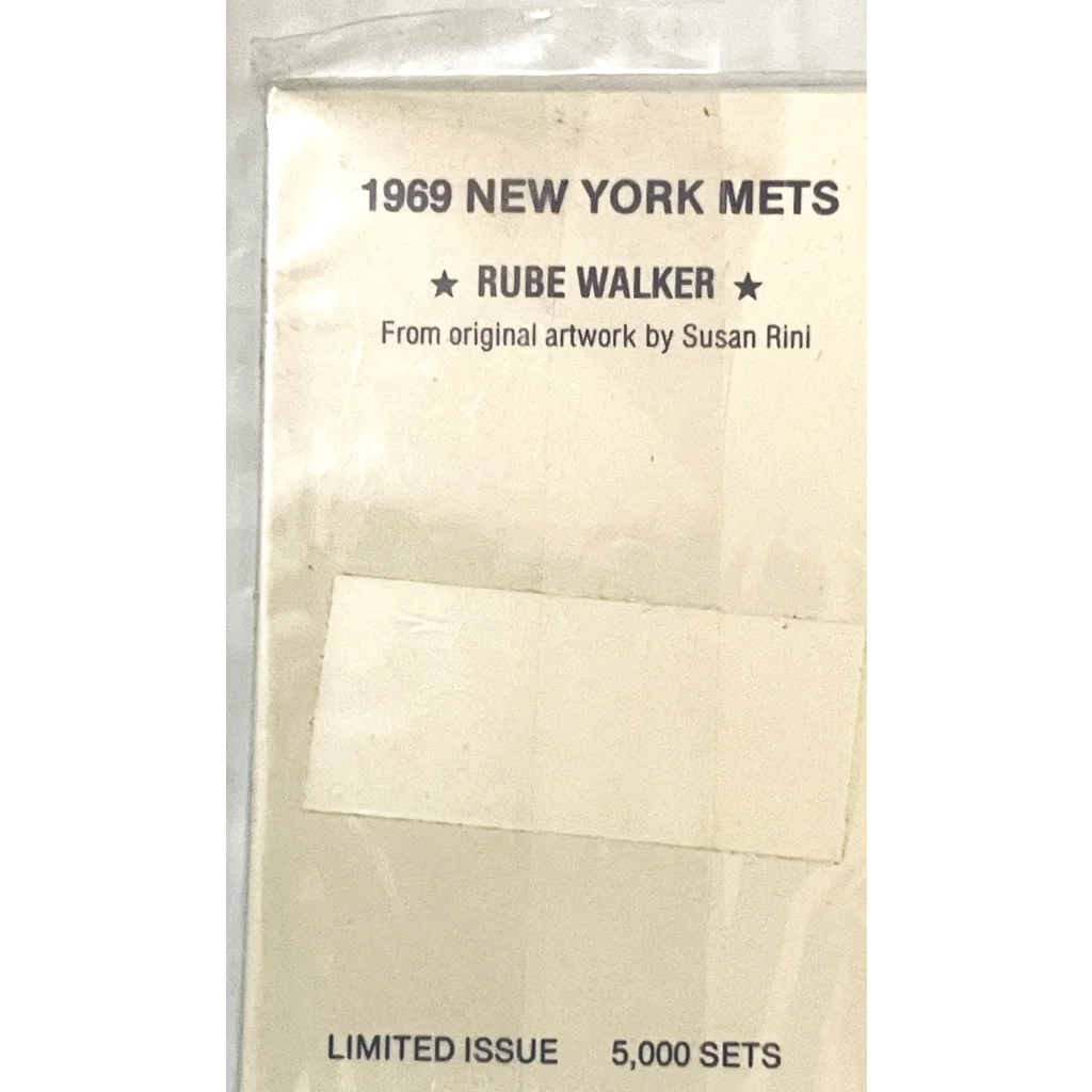 Vintage 1980s Limited Edition 1969 NY Mets Complete Postcard Set Only 5000 Ever! Collectibles - Rare Sports Memorabilia