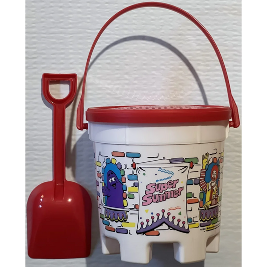 Vintage 1980s McDonald’s Super Summer Sandcastle Bucket Pail Beach Time! Collectibles and Antique Gifts Home page