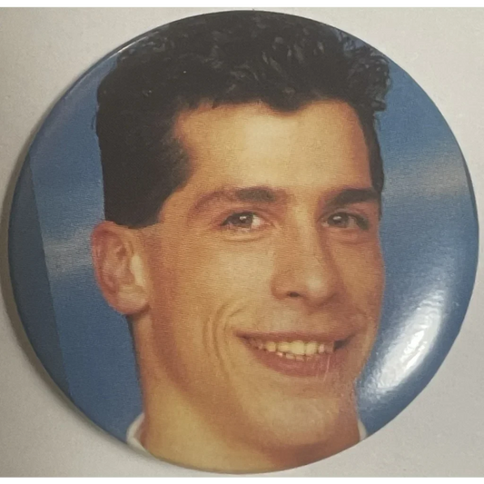Vintage 1980s New Kids on The Block Pin Danny Wood Boston MA NKOTB Advertisements Antique Misc. Collectibles