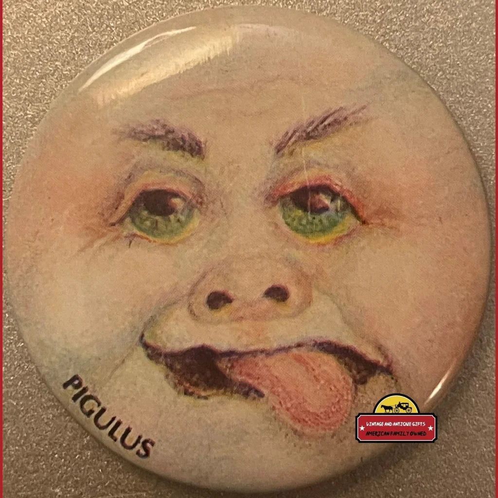 Vintage 1980s Pigulus Pin Madballs And Garbage Pail Kids Inspired Collectibles Antique Gifts Home page Pin: & Inspired!