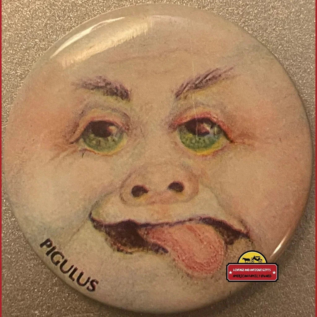 Vintage 1980s Pigulus Pin Madballs And Garbage Pail Kids Inspired Collectibles Pin: & Inspired!