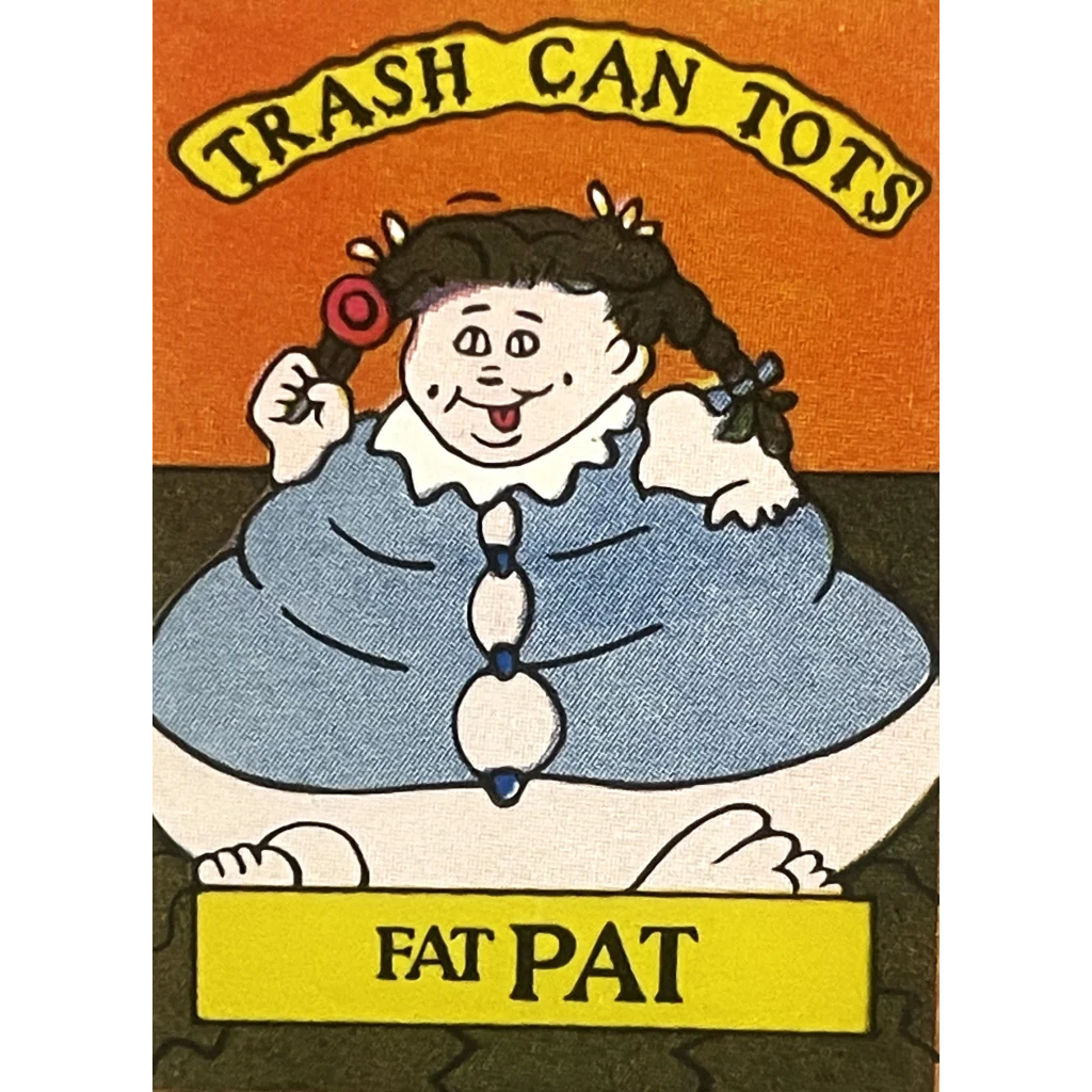 Vintage 1980s 🗑️ Trash Can Tots Stickers Madballs and Garbage Pail Kids Inspired - 9 Collectibles Antique